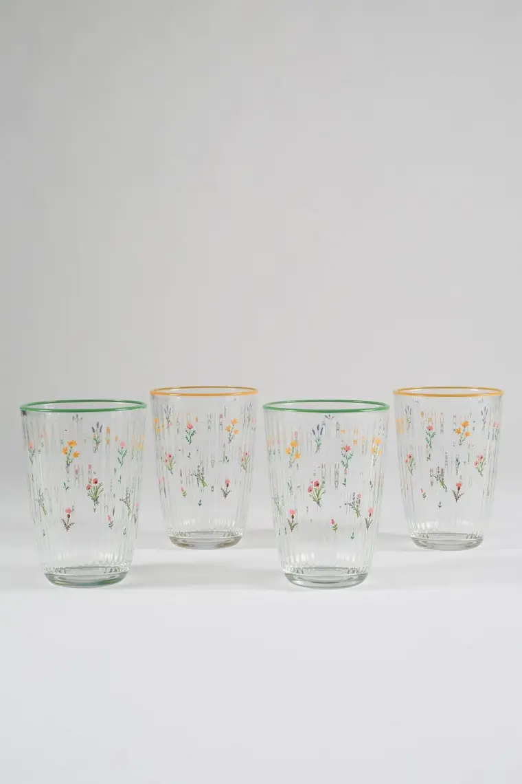 Botanical 4'lü Meşrubat Bardağı Seti 395 cc