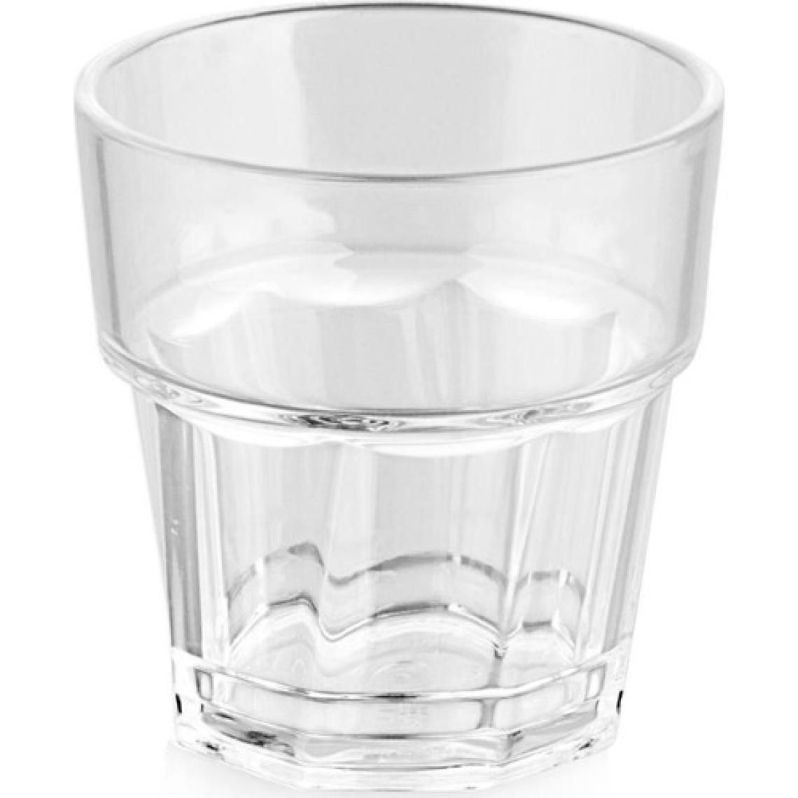 Plastport Kırılmaz Bardak - Şeffaf 250 ml - 6 Adet