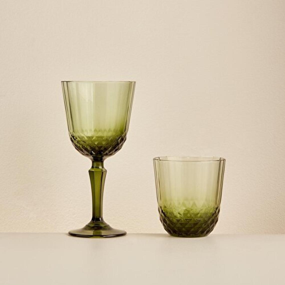 Bella Maison Colore Kesme Bardak-Kadeh Set 12'li Yeşil