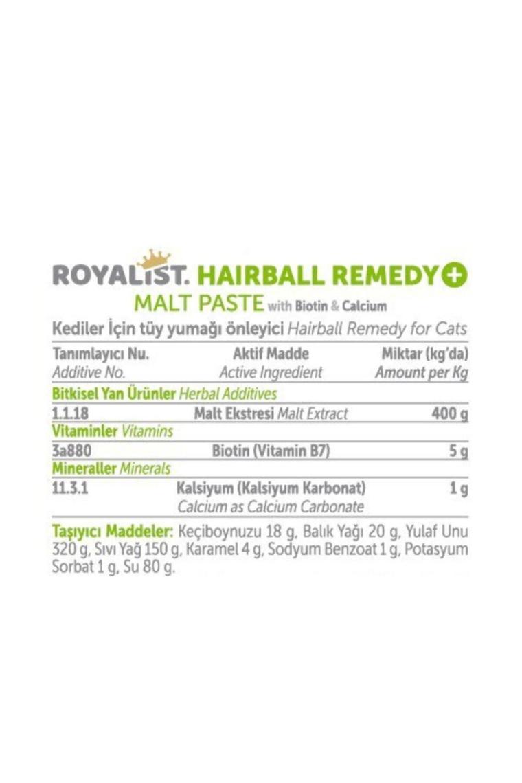 Kediler Için Tüy Yumağı Önleyici Malt Paste 100 gr