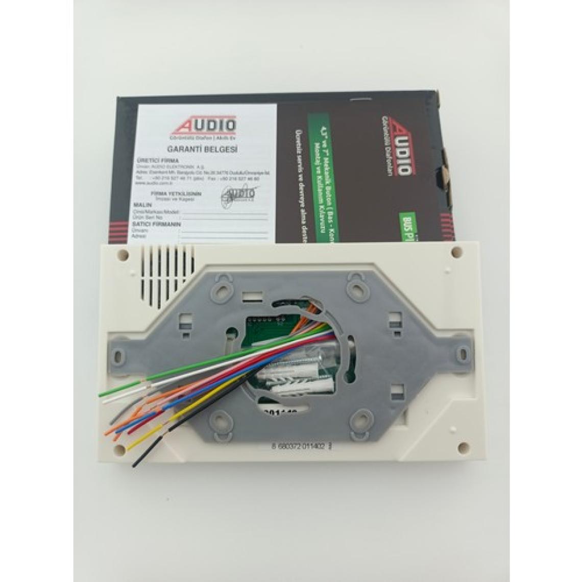 Audio 1140 4.3 Inç Görüntülü Diafon