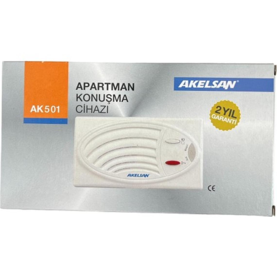 Akelsan AK-501 Diafon Şube Kapıcısız Apartman Konuşma Cihazı