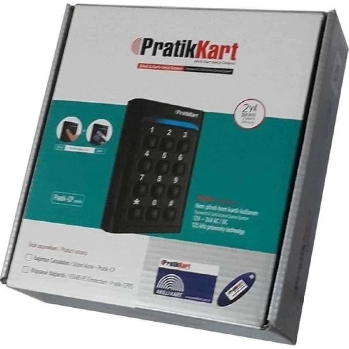 Pratikkart Şifreli + Kart Geçişli 2 Özellikli Göstergeç