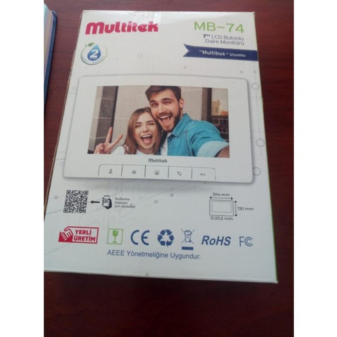 Multitek MB-74B  7inç Monitör Multitek