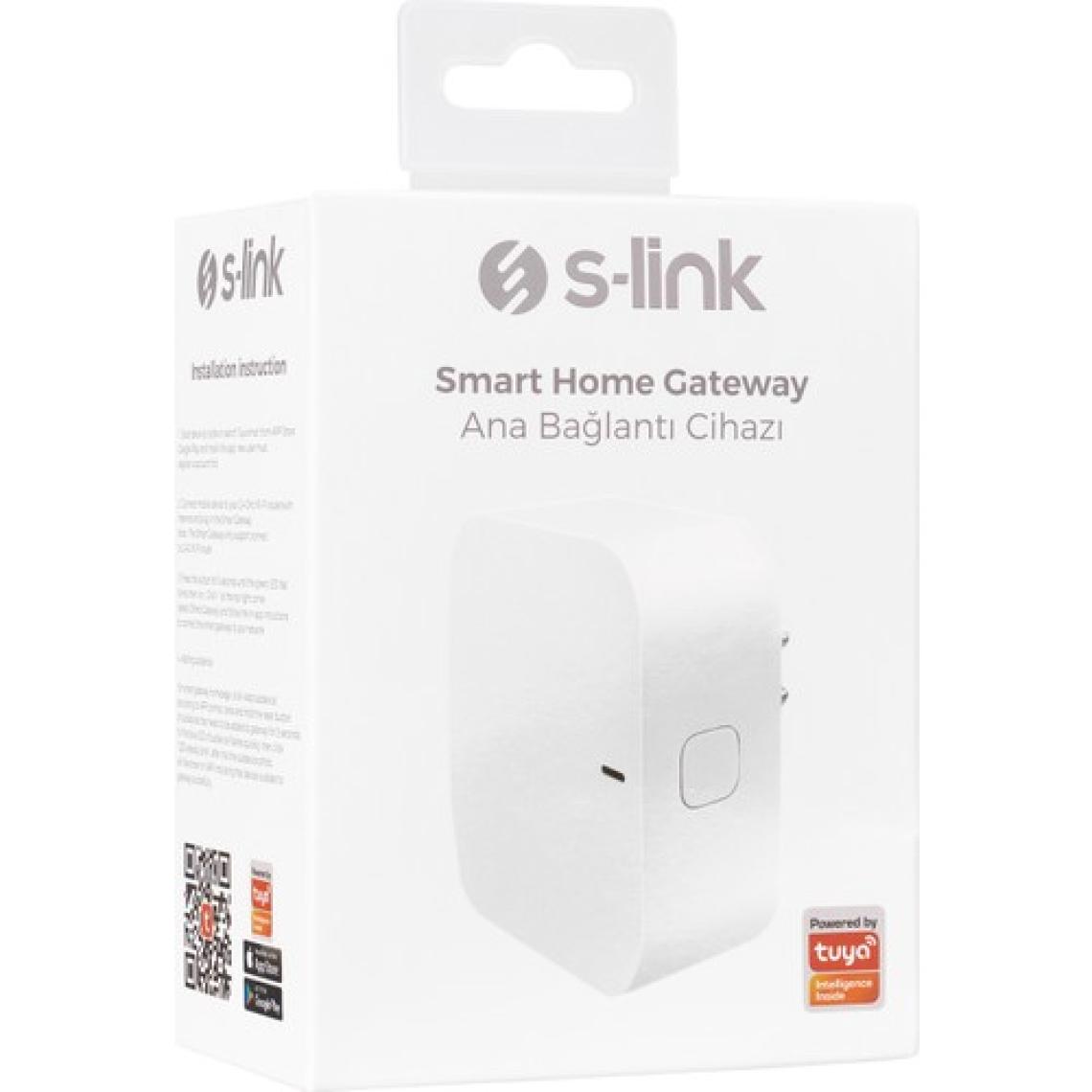 S-Link Sl-Zg Zigbee Gateway Ana Bağlantı Cihazı Zigbee Tuya Uyumlu
