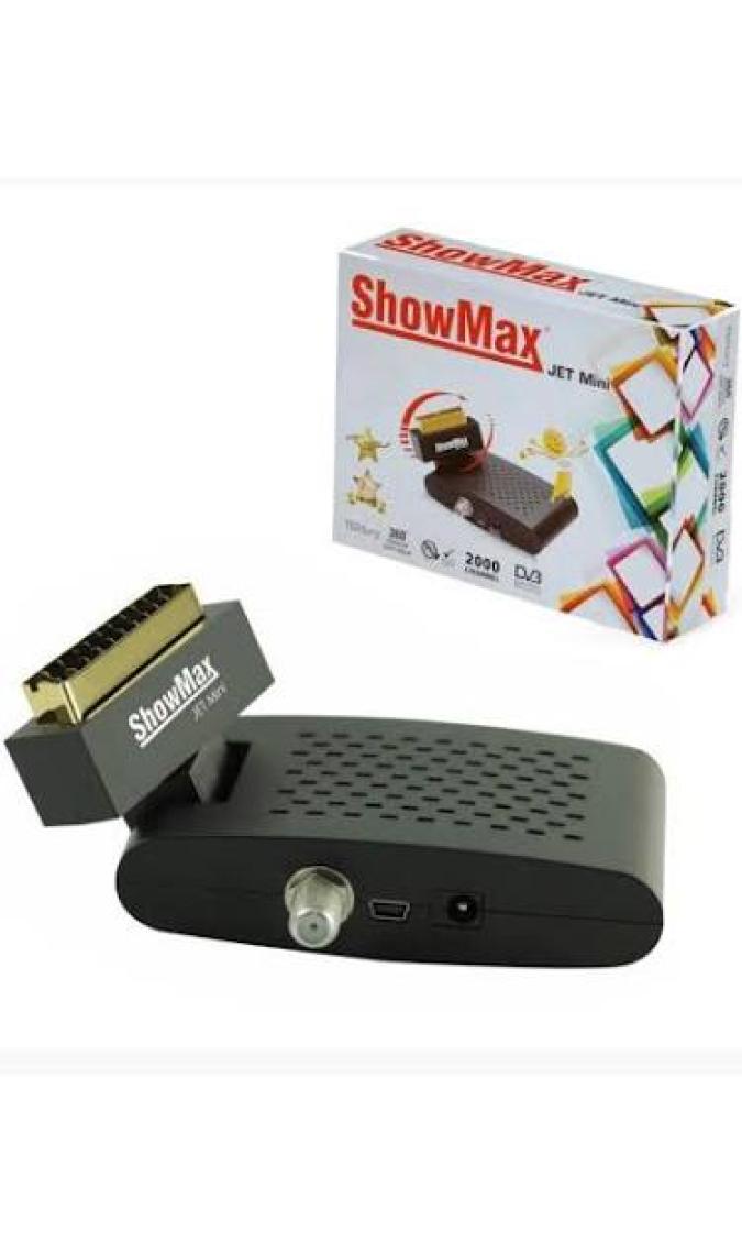 Showmax Mini Scart Uydu Alıcısı