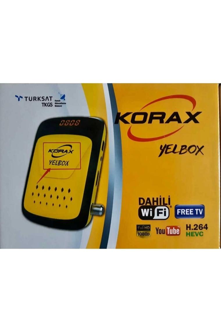 Korax Yelbox Dahili Wifi Uydu Alıcısı