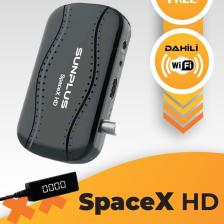 Sun Plus Spacex Dahili Wifi  Sinema Paketili Uydu Alıcısı