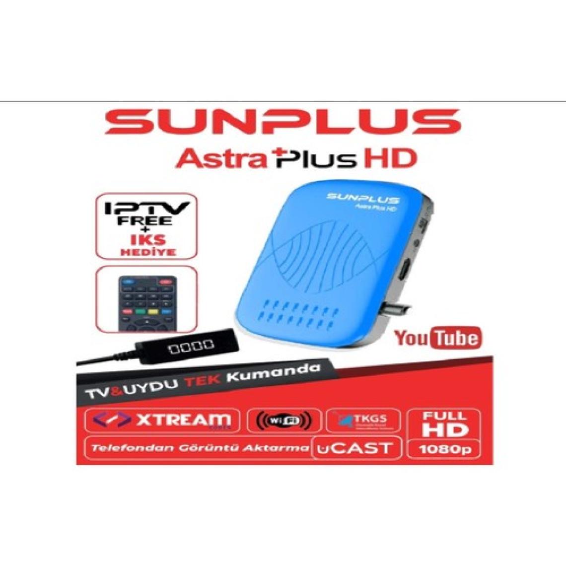 Hitech Sunplus Astra Plus Wifi 2xUSB Mini Full Hd Uydu Alıcı