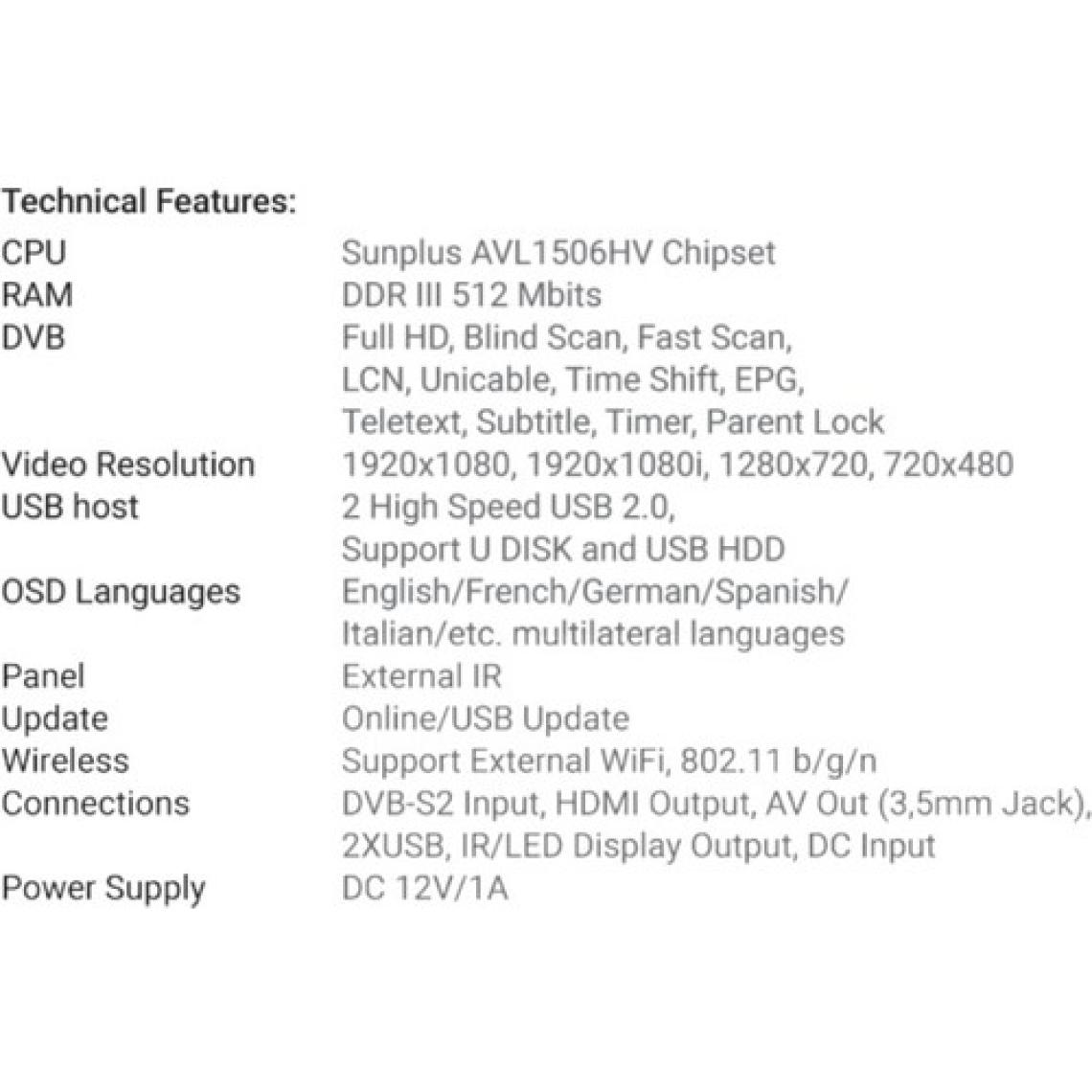 Redline S150 Full Hd Uydu Alıcısı