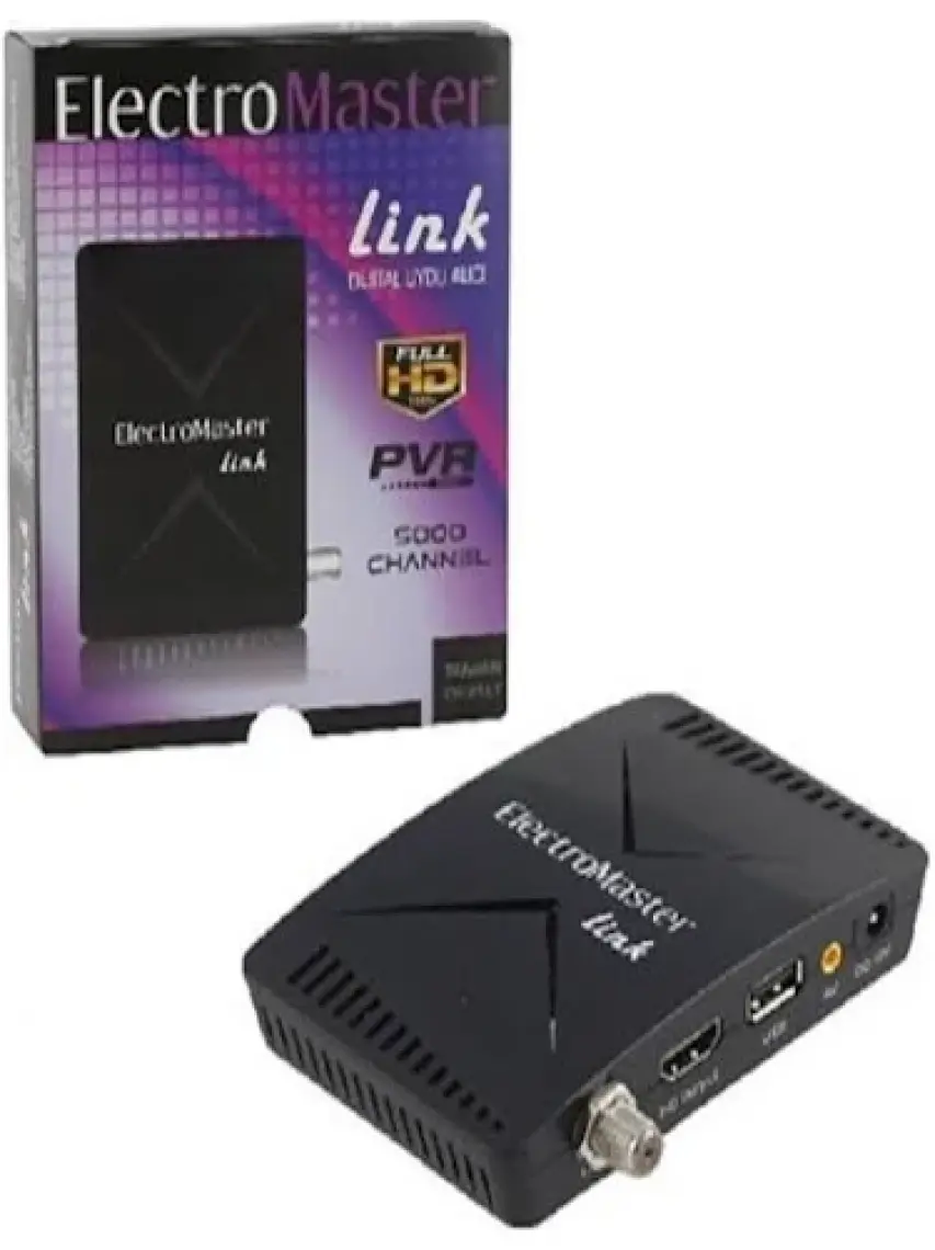 Uydu Alıcı Mini Full Hd Wıfı Youtube Electro Master-Lınk