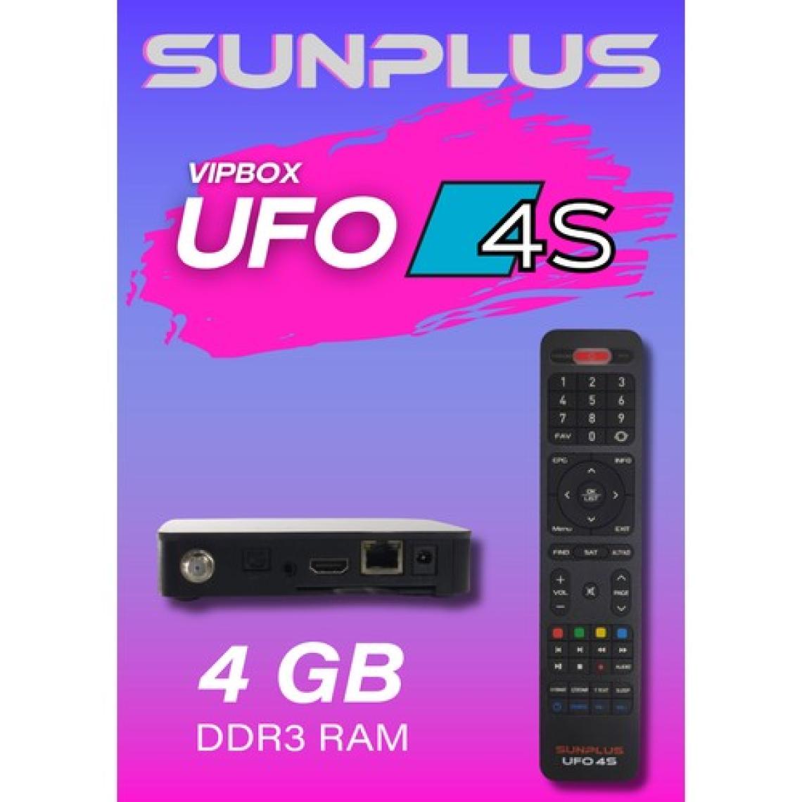 Sunplus Vıpbox Ufo 4s Uydu Alıcısı