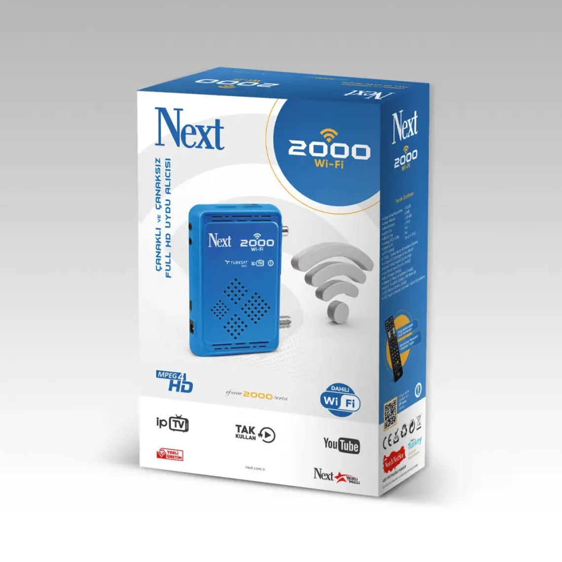 Next 2000 Wi-Fi Full HD Uydu Alıcısı
