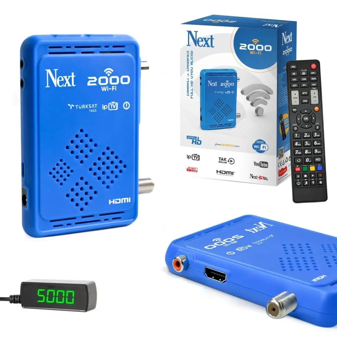 Next 2000 Wi-Fi Full HD Uydu Alıcısı