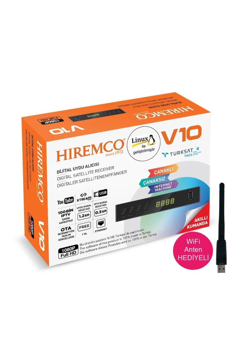 Hiremco V10 Full Hd Uydu Alıcı