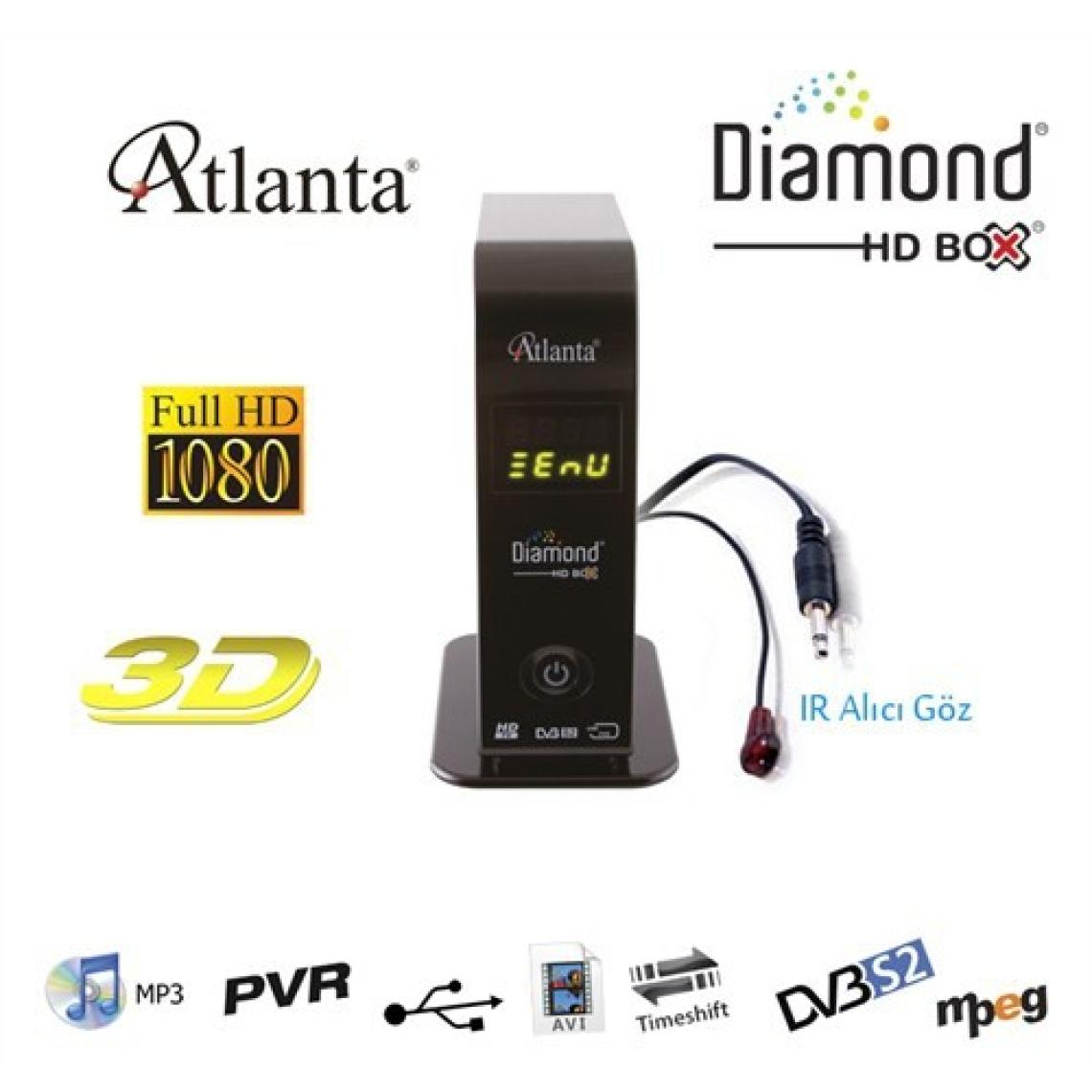 Atlanta HD Box Diamond Full HD Uydu Alıcı