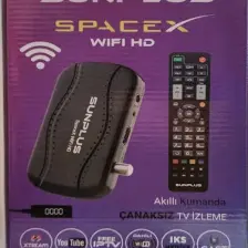 Hitech Uydu Alıcı Mini Full Hd Iptv Dahili Wıfı Ucast Hıtech Spacex Hd (1 Yıl Iks Hediye)