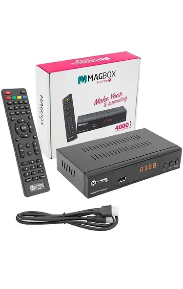 Magbox Pluton S Full HD Scart Uydu Alıcısı