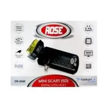 Rose Mini Scart Uydu Alıcısı(Tkgs Li Uydudan Kanal Güncelleme)