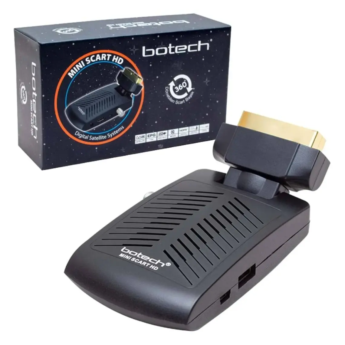 Botech Mini Scart Full Hd Uydu Alıcısı