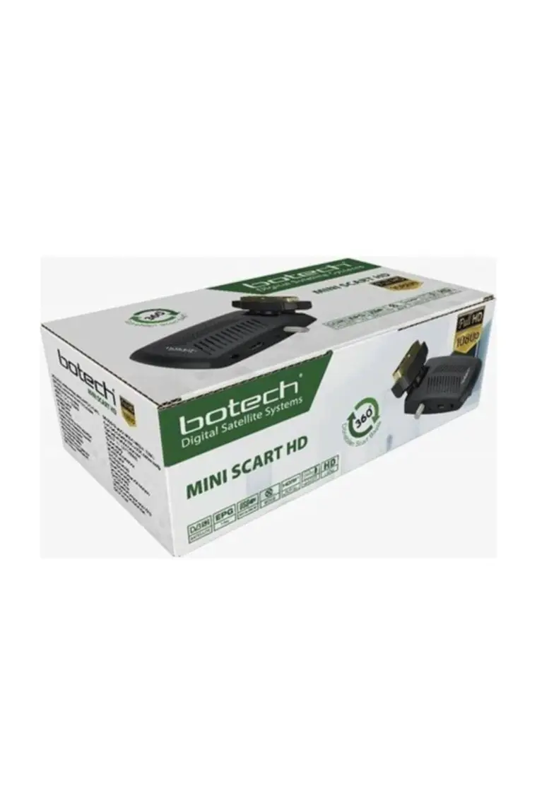 Botech Mini Scart Full Hd Uydu Alıcısı
