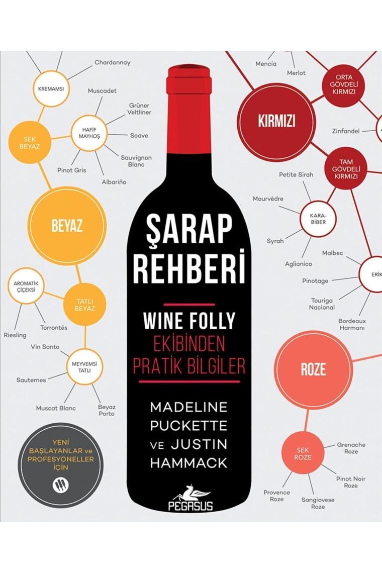 Şarap Rehberi: Wine Folly Ekibinden Pratik Bilgiler - Madeline Puckette