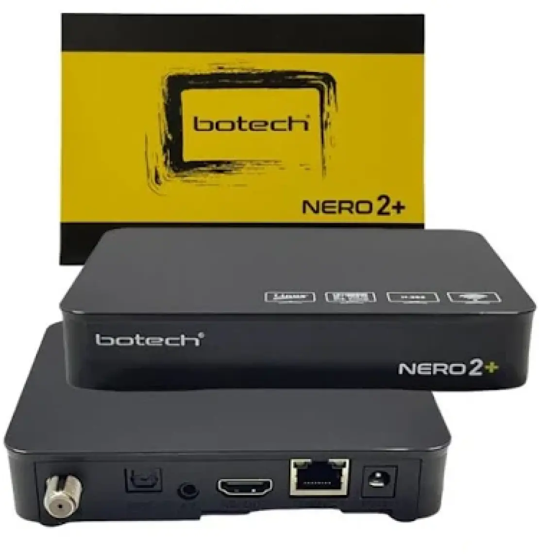 Botech Nero 2+ Plus Lınux Tabanlı Ethernet Girişli Uydu Alıcısı (Wifi* Dolby)