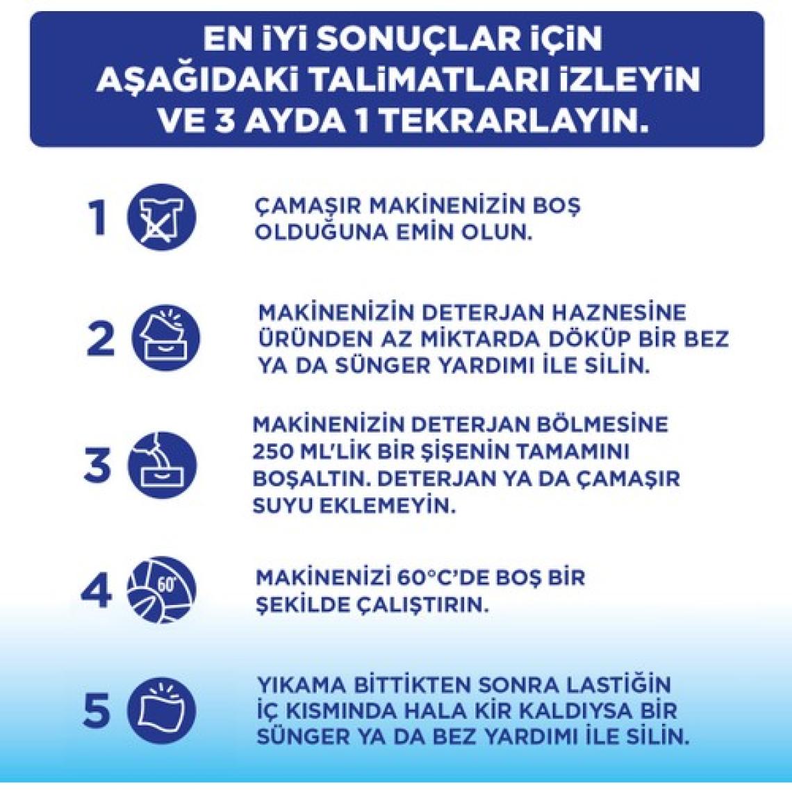 Marc Çamaşır Makinesi Temizleyicisi 2x250 ml