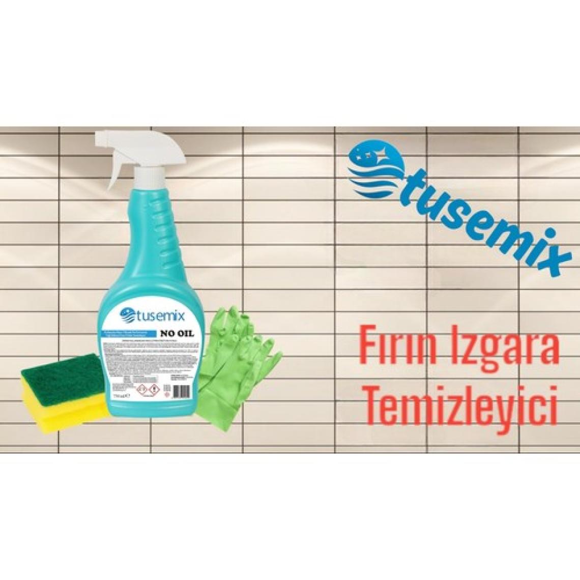 Tusemix No Oil Yağ Çöz Fırın ve Izgara Temizleyici 750 ml