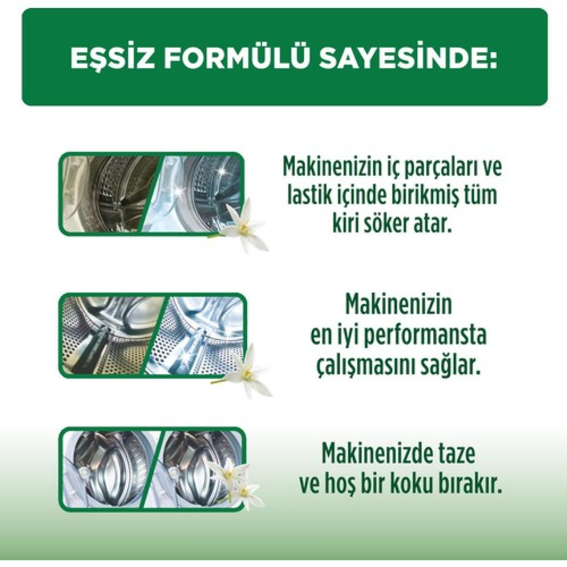 Marc Çamaşır Makinesi Temizleyicisi Çam ve Okaliptus Ferahlığı 2x250 ml