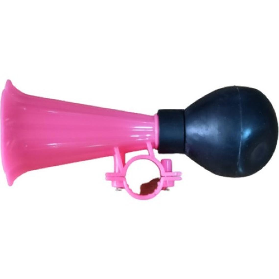Hagiki Pompalı Bisiklet Kornası Tek Hunili Havalı Korna Pembe