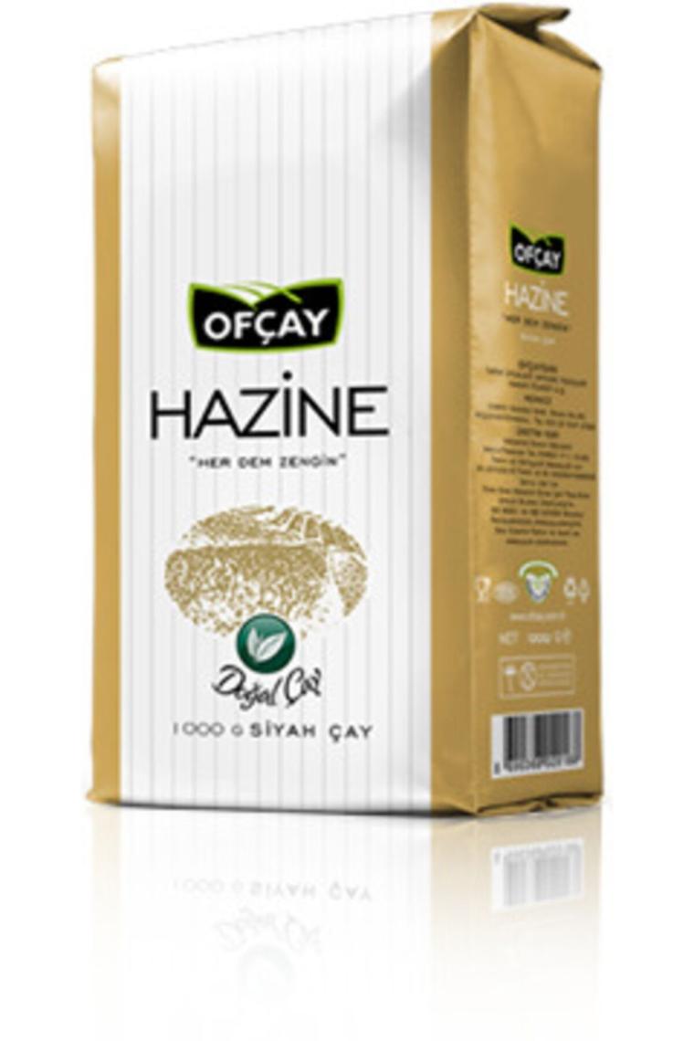 Hazine Siyah Dökme Çay 1 kg X 2 Paket