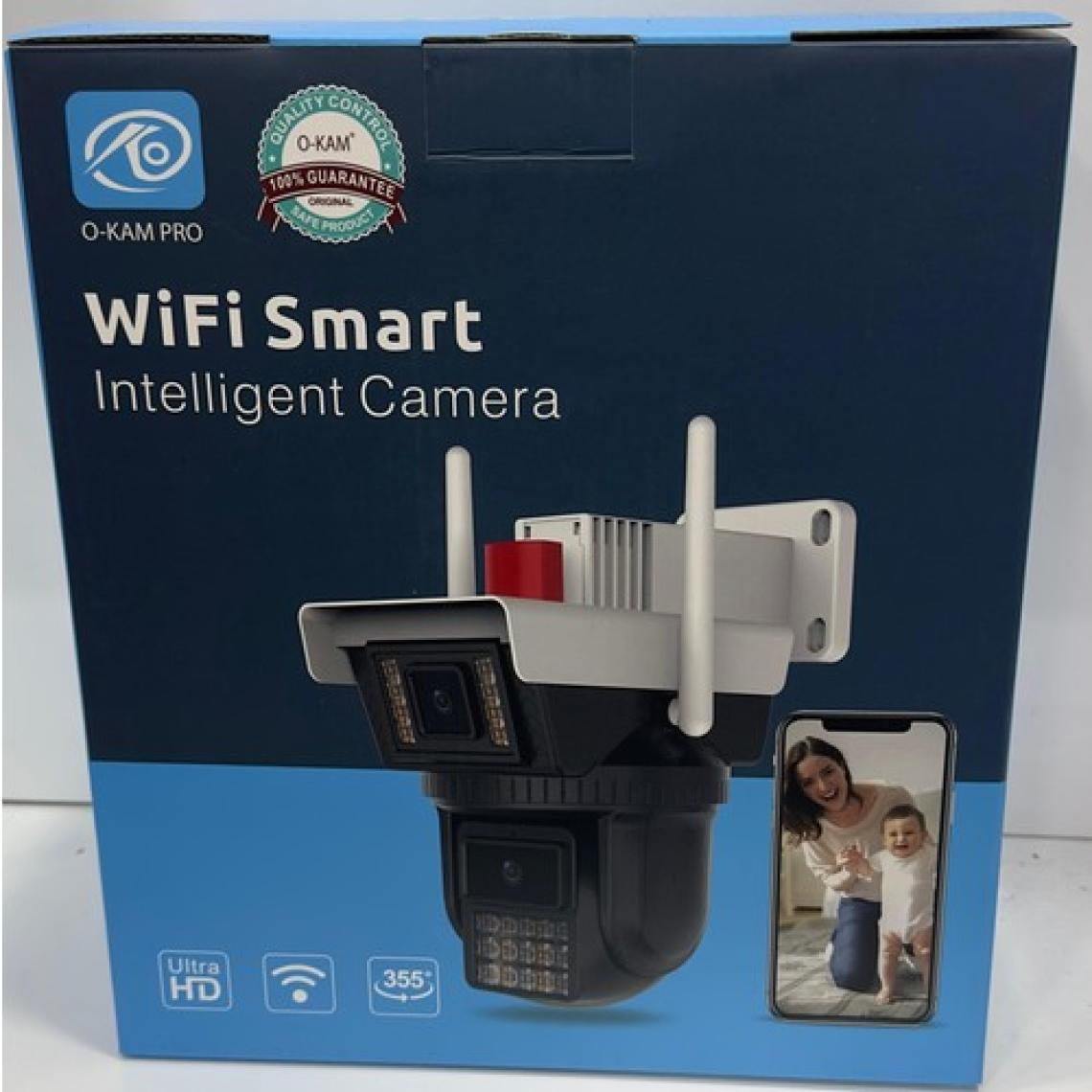 O-kam Acme 3040 Wıfı Ptz 3+3mp Smart Kamera