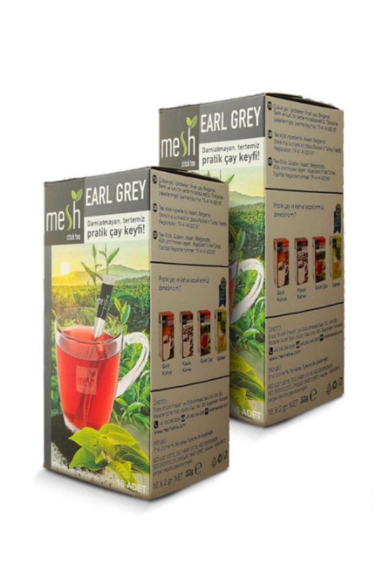 Earl Grey Bergamot Aromalı Siyah Çay Bardak Poşet Çay 16'lı 2 gr