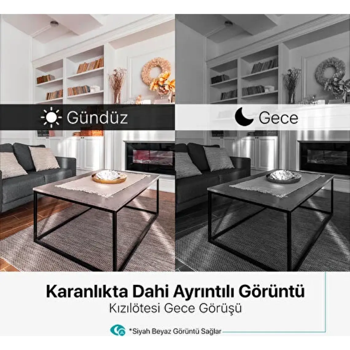 Ttec Wizi Pro Full Hd 360 Derece Tak Çalıştır Wi-Fi Akıllı  Kamera