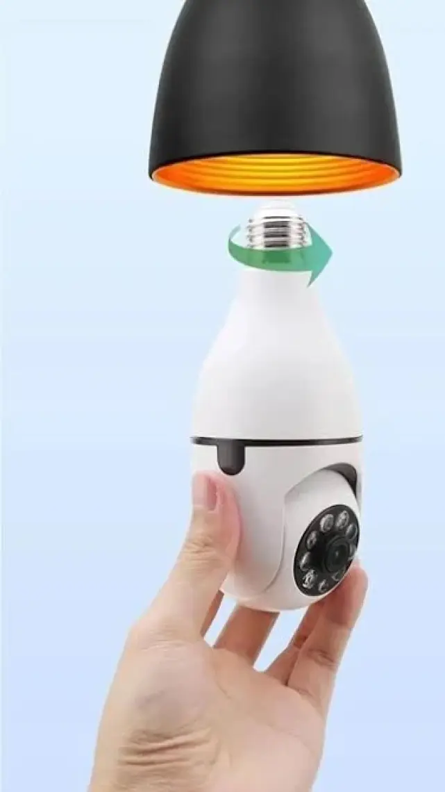 Wifi Kontrollü Hd Çözünürlük Çift Işıklı Hareket Sensörlü Ip Kamera Blm-07