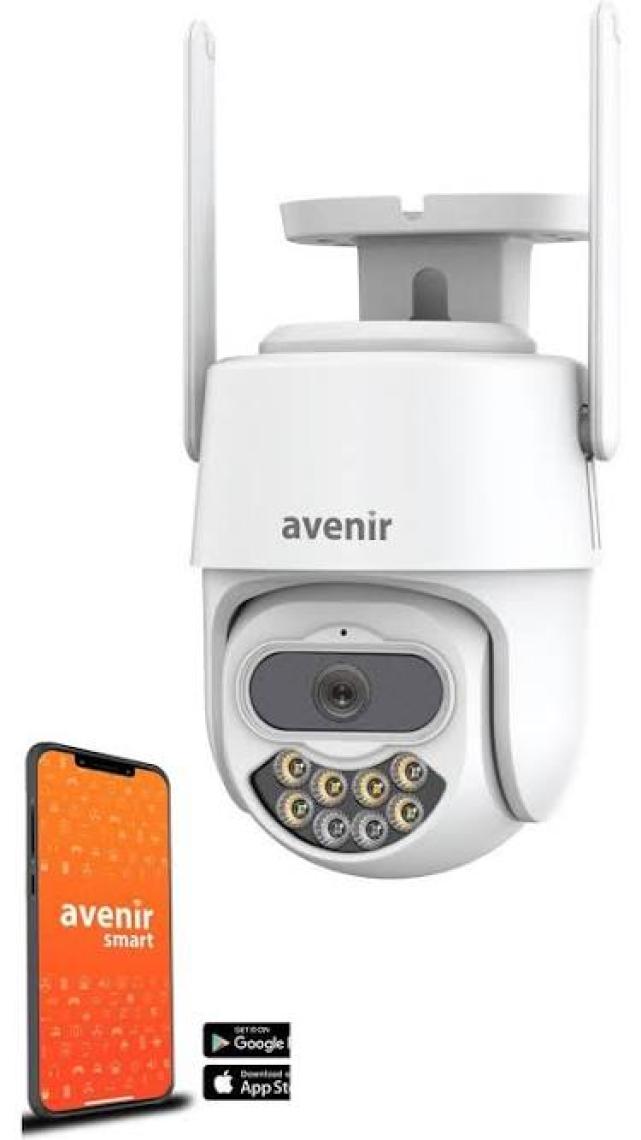 Avenir AV-S305 Gece Görüşlü Ptz 360° Hareketli Wifi Akıllı Kamera
