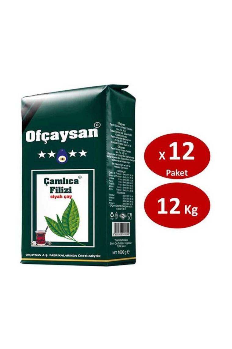 Çamlıca Filizi Çayı 1 Kg X 12 Paket
