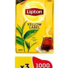 Yellow Label Loose Dökme Siyah Çay 1000 gr 3 Adet