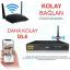 IDS - 6 Kameralı 5mp Sony Lensli 1080P Fullhd Gece Renkli Kamera Seti - Su Geçirmez - Cepten İzle
