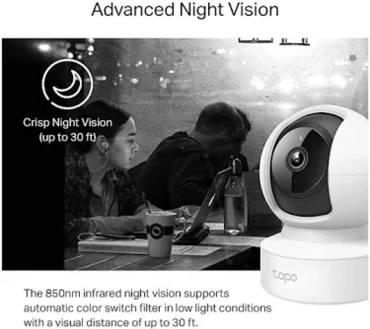 Tapo C212, 2K 3MP,Hareket Tespit ve Takibi,360, Gece Görüşü,Wi-Fi/Ethernet Güvenlik Kamerası
