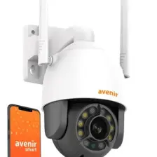 Hm-600 Wifi 3mp 360° Dönebilen Dış Ortam Gece Görüşlü Akıllı Güvenlik Kamerası - App Kontrol-