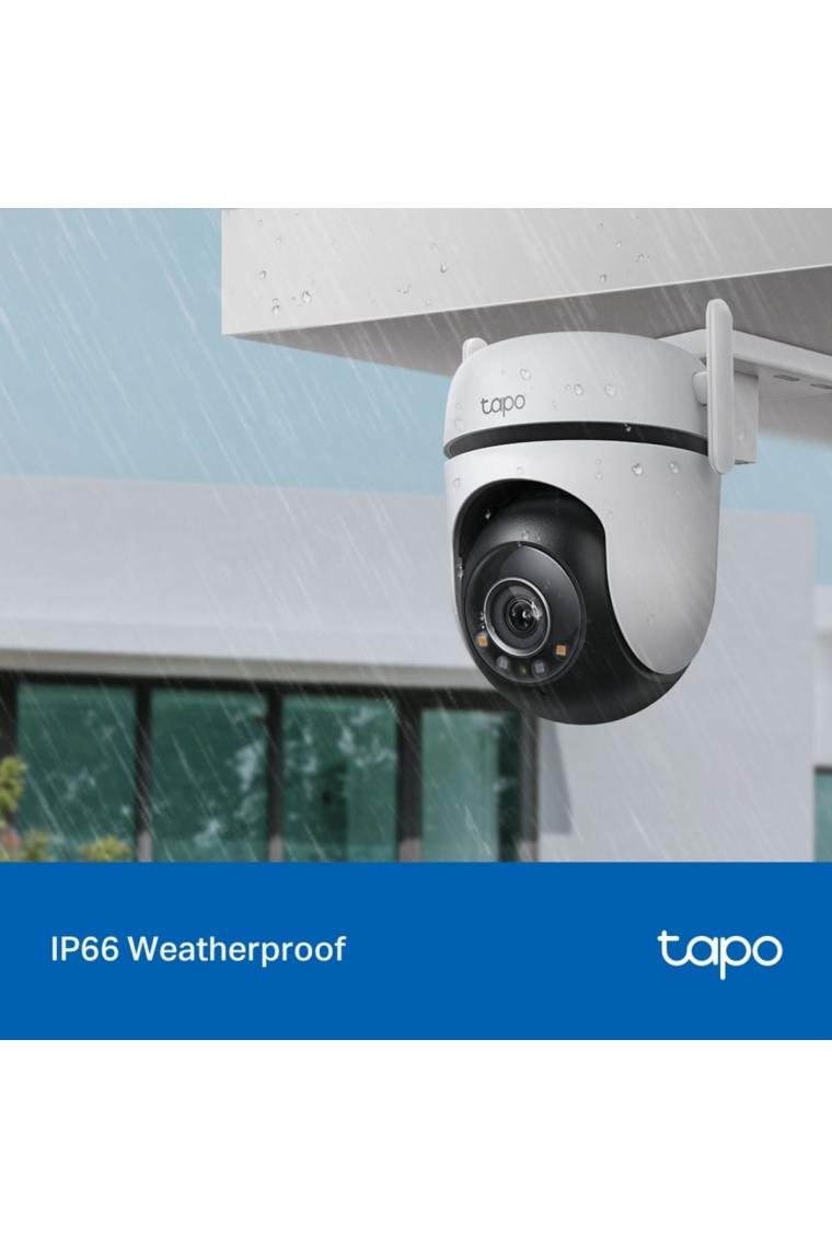 ezlgrup Tapo C520WS, 2K QHD Dış Mekan Wi-Fi/Ethernet Güvenlik Kamerası, Hareket Tespit/Takibi ,