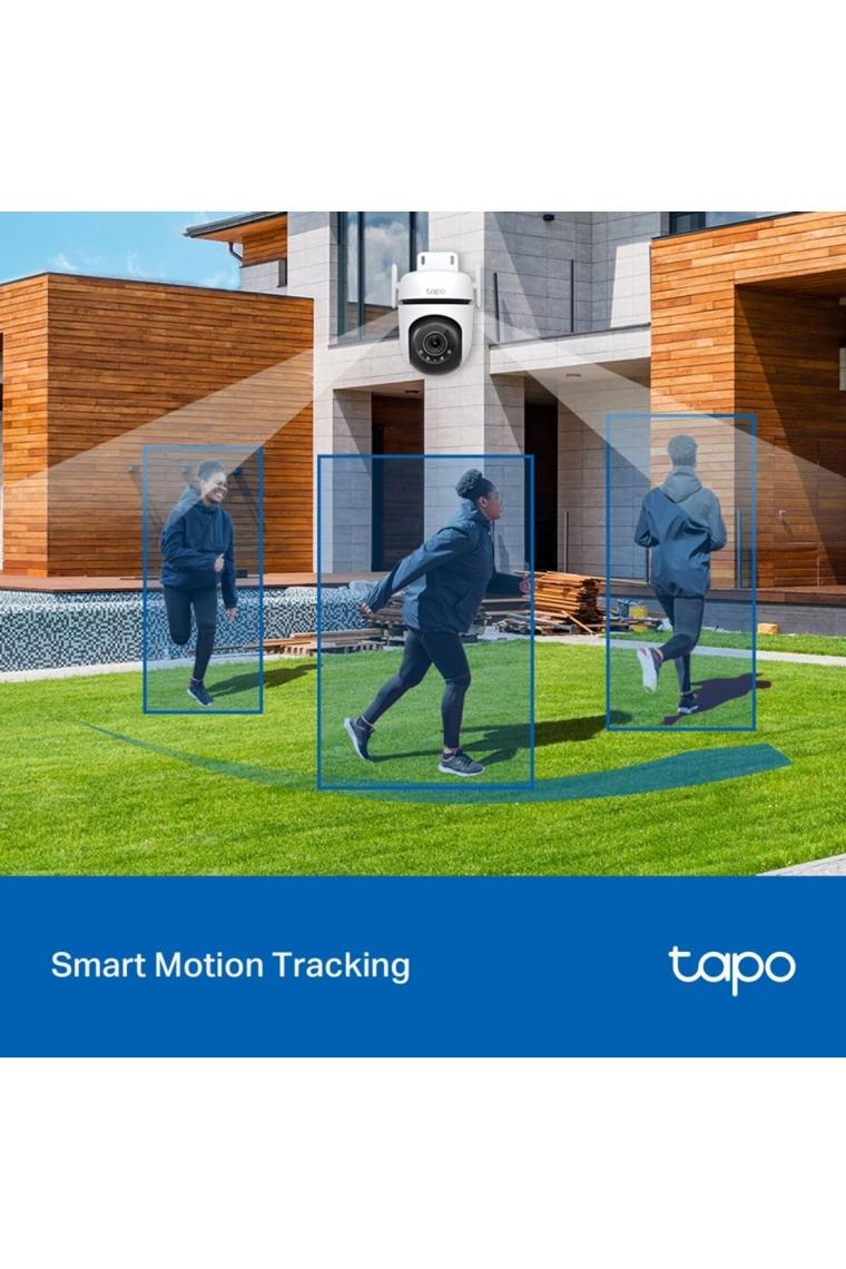 ezlgrup Tapo C520WS, 2K QHD Dış Mekan Wi-Fi/Ethernet Güvenlik Kamerası, Hareket Tespit/Takibi ,