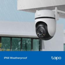 ezlgrup Tapo C520WS, 2K QHD Dış Mekan Wi-Fi/Ethernet Güvenlik Kamerası, Hareket Tespit/Takibi ,
