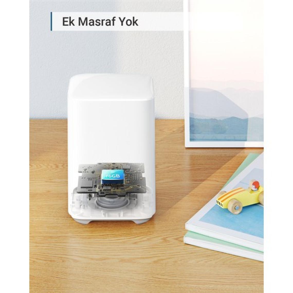 Anker Eufy Security Eufycam 2 Pro Kablosuz Akıllı Güvenlik ve 2K Kamera Sistemi 2 Kamera 1 Ana Ünite Kiti - T8851 (Anker Türkiye Garantili)
