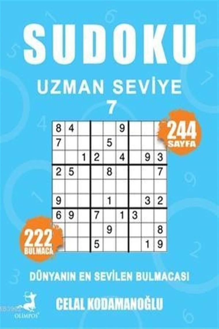 Sudoku Uzman Seviye 7 Celal Kodamanoğlu - Celal Kodamanoğlu