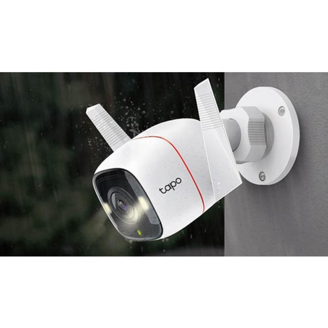 TP-Link Tapo C320WS | Dış Mekan Wi-Fi Güvenlik Kamerası | 2K 4MP QHD | Hareket Algılama | IP66 Su Geçirmez | 30m Starlight Gece Görüşü | Çift Yönlü Ses | Sesli ve Işıklı Alarm | Bulut/Yerel Depolama