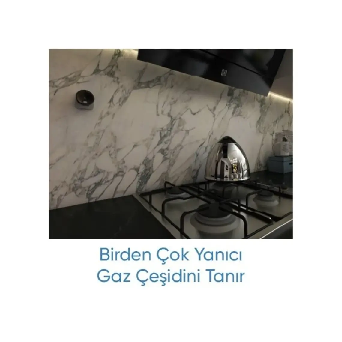 Akıllı Yanıcı Gaz Alarmı Mobil Bildirim ve Sesli Uyarı