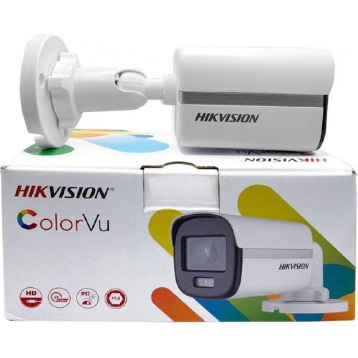 Hikvision DS-2CE10DF0T-PF 2 MP 2.8mm Lens 1080p ColorVu Mini Bullet Güvenlik Kamerası